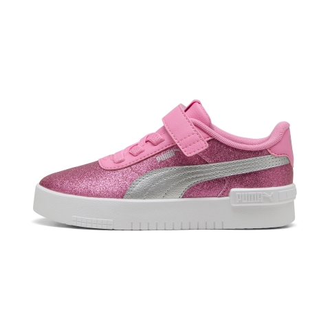 PUMA Jola Glitz Glam Sneakers Kinder, Schuhe, Fast Rosa/Silver, 35