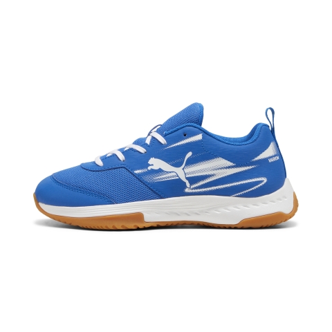 PUMA Varion II Hallensportschuhe Teenager, Schuhe, Royal/Weiß/Gum, 34