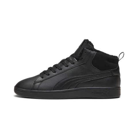 PUMA Smash 3.0 Mid WTR Sneakers, Schuhe, Schwarz/Shadow Grau, 47