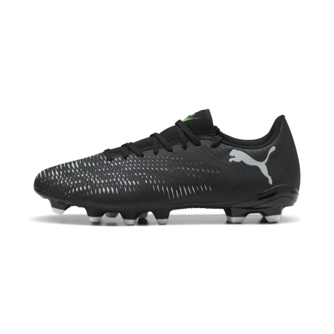 PUMA FUTURE 8 PLAY FG/AG Fußballschuhe Unisex, Schuhe, Schwarz/Cool Light Grau/Grün, 45