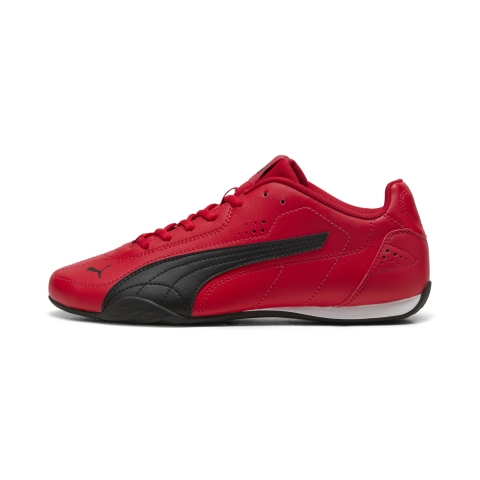 PUMA Catch Sneakers Unisex, Schuhe, Rot/Schwarz, 43