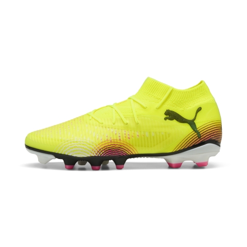 PUMA FUTURE 8 PRO FG/AG Fußballschuhe Unisex, Schuhe, Gelb Alert/Schwarz/Sun Struck, 41