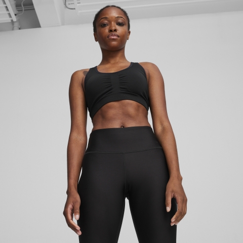 PUMA 4KEEPS SHAPELUXE BH, Kleidung, Schwarz, XL