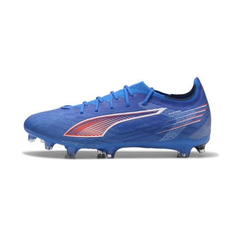 PUMA ULTRA 6 PRO FG/AG Fußballschuhe Unisex, Schuhe, Ultra Blau/Weiß/Glowing Rot, 39