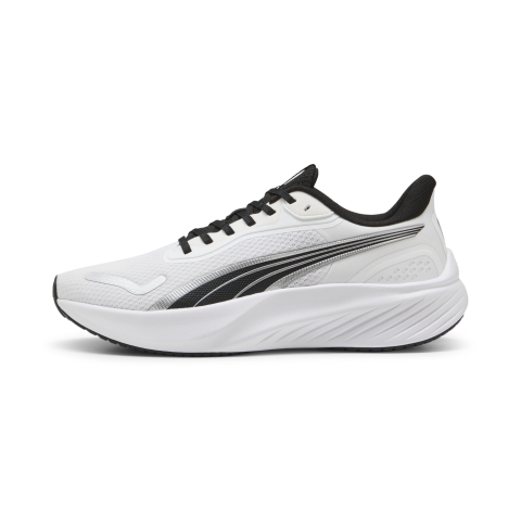 PUMA Pounce Lite Laufschuhe, Schuhe, Weiß/Schwarz, 44.5