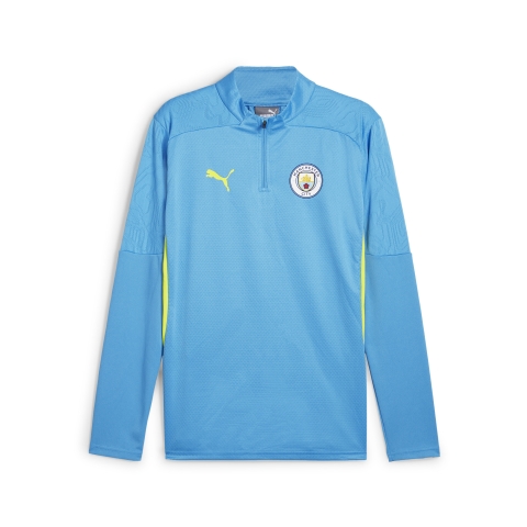PUMA Manchester City Trainingsoberteil Herren, Sport, Magic Blau/Gelb Glow, S