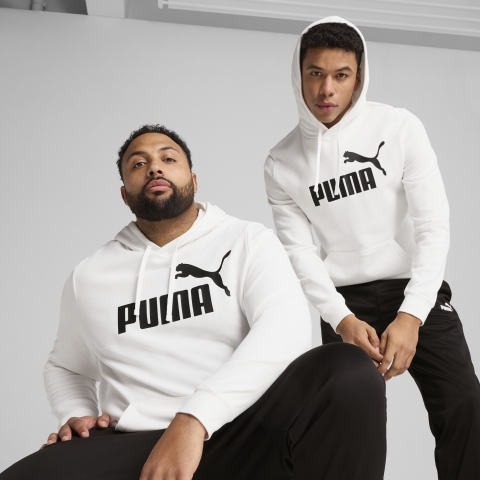 PUMA Essentials No. 1 Logo Hoodie Teenager, Kleidung, Weiß, M