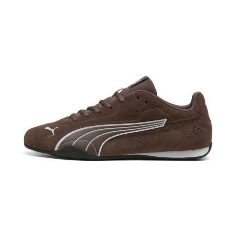 PUMA Catch Sneakers Unisex, Schuhe, Flat Bronze/Weiß, 38.5