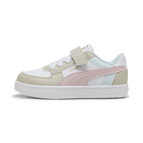 PUMA Caven 2.0 Block Sneakers Kinder, Schuhe, Desert Dust/Mauve Mist/Weiß, 30