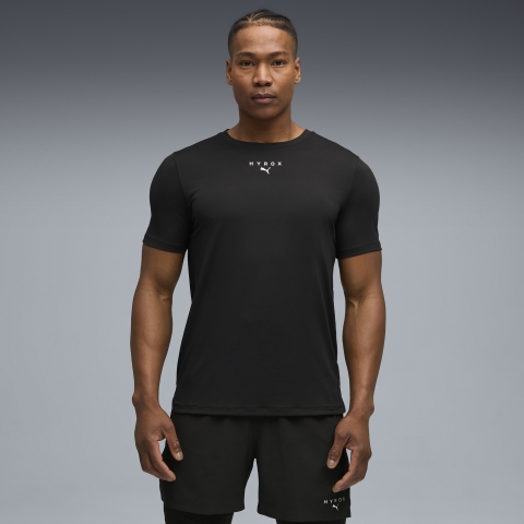 PUMA x HYROX CLOUDSPUN ThermoAdapt T-Shirt Herren, Kleidung, Schwarz, XL