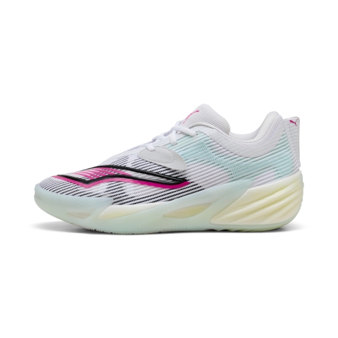 PUMA All-Pro NITRO™ 2 Basketballschuhe Unisex, Schuhe, Weiß/Mint Melt, 42