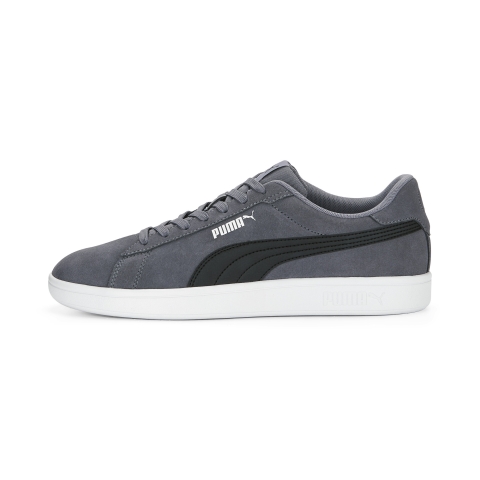 PUMA Smash 3.0 Sneakers, Schuhe, Grau Tile/Schwarz/Weiß, 47