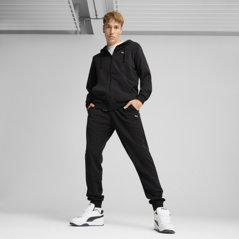 PUMA Jogginganzug mit Kapuze Herren, Kleidung, Schwarz, S