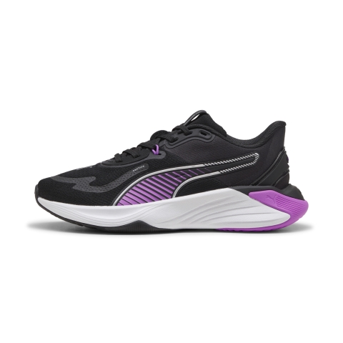 PUMA PWR Hybrid Trainingsschuhe Damen, Schuhe, Schwarz/Pure Magenta/Weiß, 38