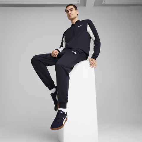 PUMA Poly Baseballanzug Herren, Kleidung, New Navy, L