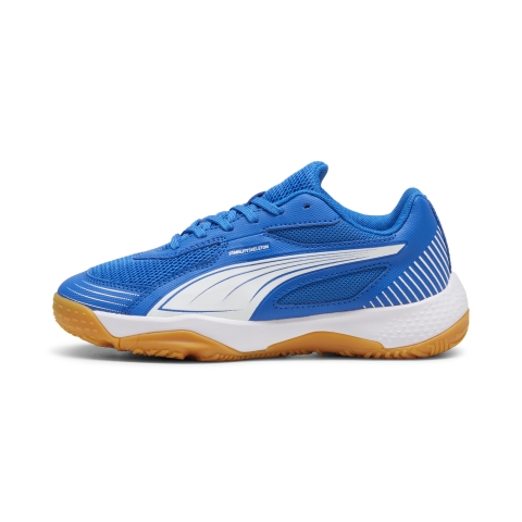 PUMA Solarflash III Hallensportschuhe Teenager, Schuhe, Royal/Weiß, 32