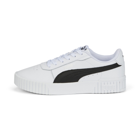 PUMA Carina 2.0 Sneakers Damen, Schuhe, Weiß/Schwarz/Silver, 36