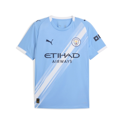 PUMA Manchester City 25/26 Heimtrikot Herren, Sport, Light Blau/Weiß, M