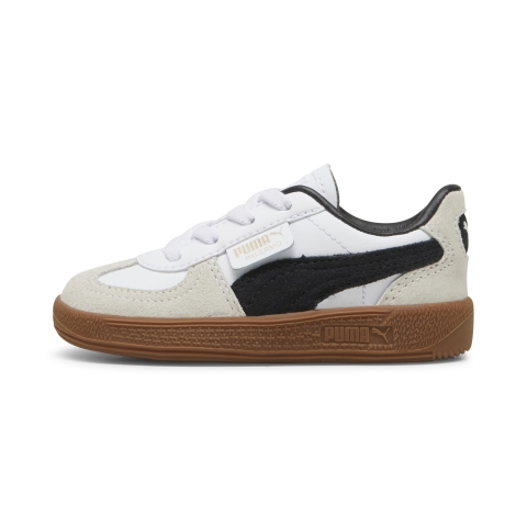 PUMA Palermo Leather Sneakers Babys, Schuhe, Weiß/Vapor Grau/Gum, 23