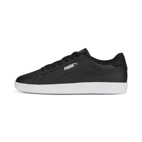 PUMA Smash 3.0 L Sneakers, Schuhe, Schwarz/Schwarz/Weiß, 44.5