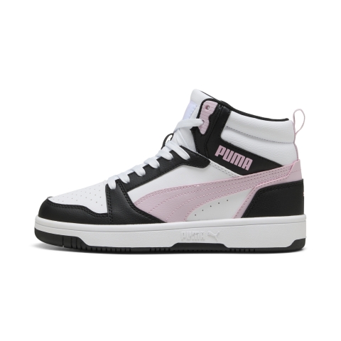 PUMA Rebound Sneakers, Schuhe, Weiß/Rose Mauve/Schwarz, 39
