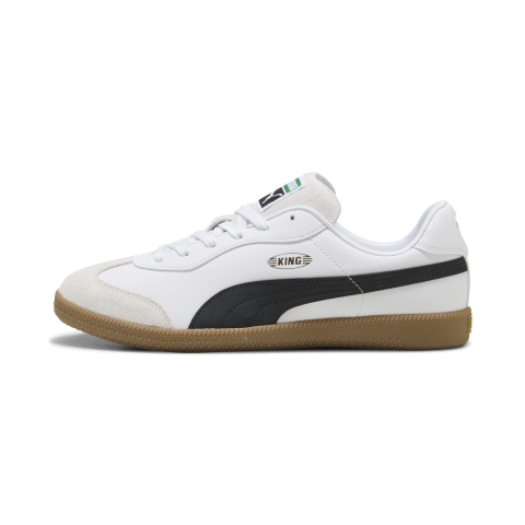 PUMA KING 21 IT Fußballschuhe Unisex, Schuhe, Weiß/Schwarz/Gum, 39