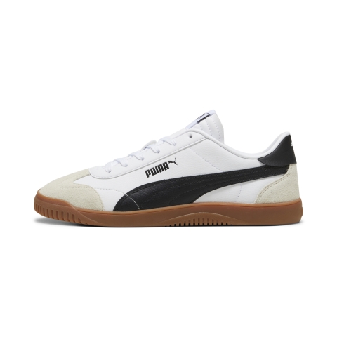 PUMA Club 5v5 Sneakers, Schuhe, Weiß/Schwarz/Vapor Grau, 42