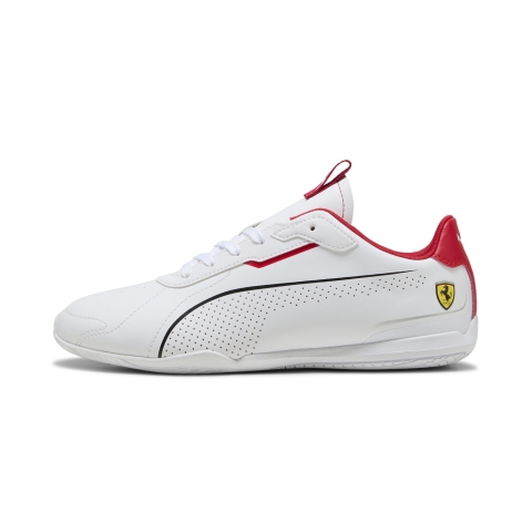 PUMA Scuderia Ferrari Neo Cat 3.0 Sneakers Unisex, Schuhe, Weiß/Rosso Corsa, 45