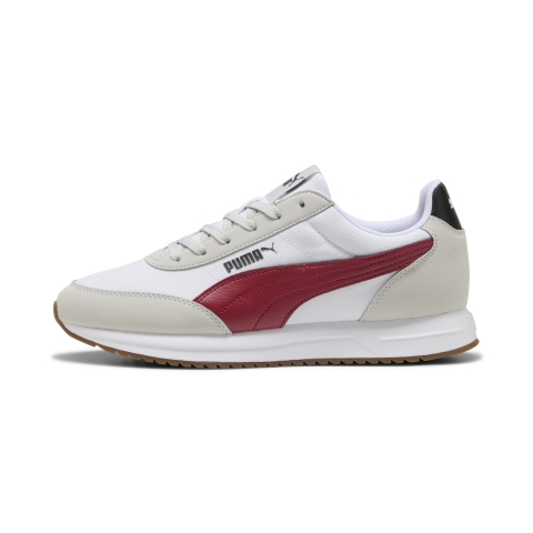 PUMA R78 Lightwind Sneakers Unisex, Schuhe, Cool Light Grau/Dark Crimson/Weiß, 42