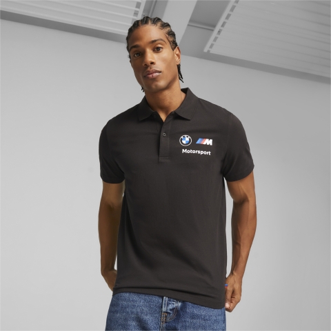 PUMA BMW M Motorsport Poloshirt Herren, Kleidung, Schwarz, L