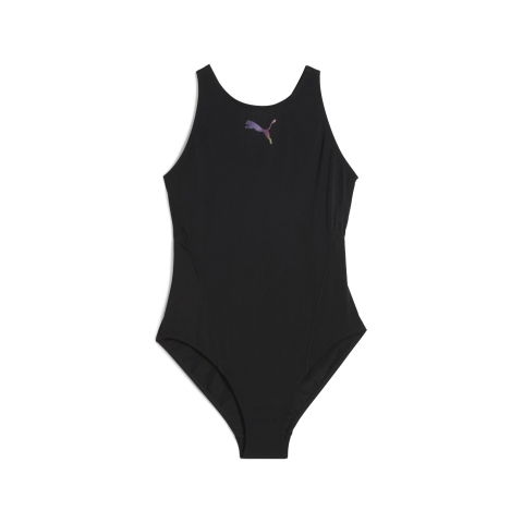PUMA Racerback Badeanzug Damen, Kleidung, Schwarz, XS