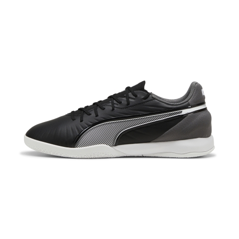 PUMA KING MATCH IT Fußballschuhe Unisex, Schuhe, Schwarz/Weiß/Cool Dark Grau, 44.5