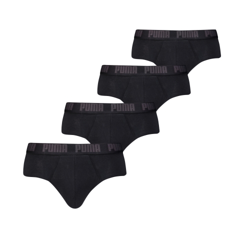 PUMA Everyday Slips 4er-Pack Herren, Kleidung, Schwarz, 3