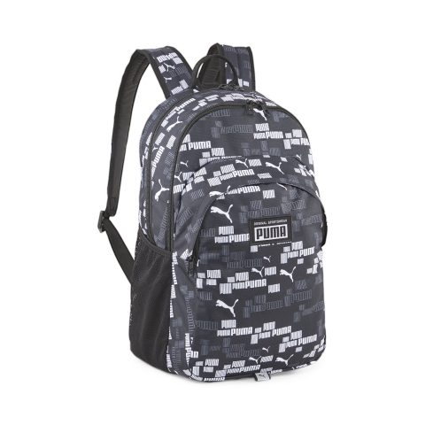 PUMA Academy Rucksack, Accessoires, Schwarz/Logo Aop, OSFA