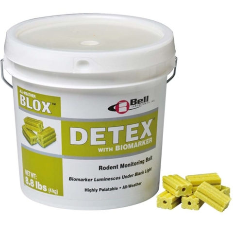 Detex Blox Gegen Mäuse Und Ratten - Praktische Blockform - Große Verpackung - Schnell und effektiv