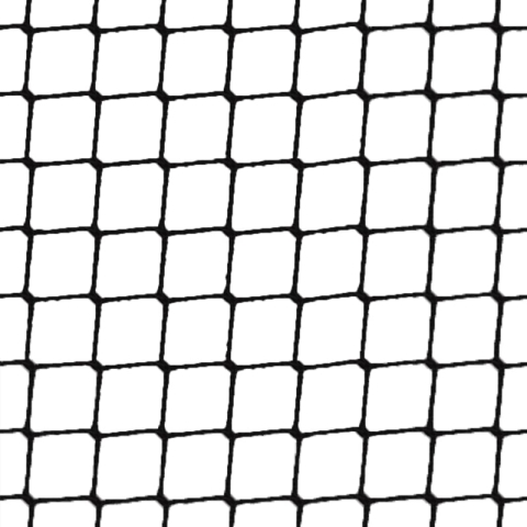 Vogelnetz 5 X 5 Meter Schwarz (Maschenweite: 19 Mm) - Gegen kleinere Vögel - Superstark - Schwarze Farbe