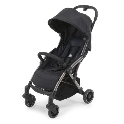 Chicco Cheerio Jet Black Leichter selbstklappender Kinderwagen
