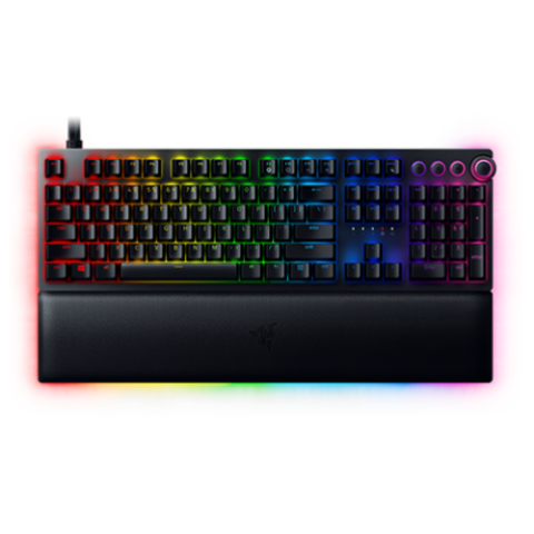 Razer Huntsman V2 Analog Gaming Keyboard - Razer Analog Optical Switches - Multi-function Digital Dial and 4 Media Keys - French Layout