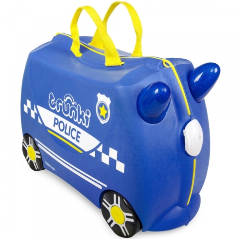 Aufsitzkoffer Trunki The Percy Police Car