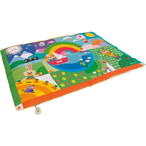 Clementoni Baby Friends Weicher Spielmattenteppich