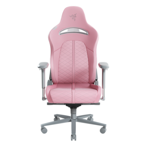 Razer Enki - Quartz - Gaming Chair for All-Day Comfort - Built-in Lumbar Arch - Optimized Cushion Density