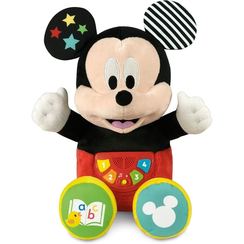 Plüsch Geschichtenerzähler Clementoni Disney Baby Mickey Erste Geschichten