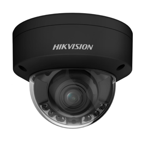 Hikvision - DS-2CD2747G2HT-LIZS - ColorVu Hybrid - Varifocal Dome - 4MP - IP - Schwarz
