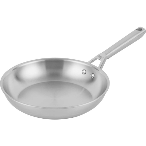 Ninja EverClad Edelstahl-Pfanne (28cm) | Ofenfest bis 315 °C | Spülmaschinengeeignet | Pfanne mit robuster, dreilagiger Konstruktion | Geeignet für alle Herdarten