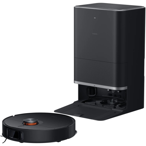 Xiaomi Robot Vacuum X20 Max schwarz | Saugroboter | Wischfunktion | Basisstation | duales Moppsystem | Heißwasserreinigung | LDS-Lasernavigation