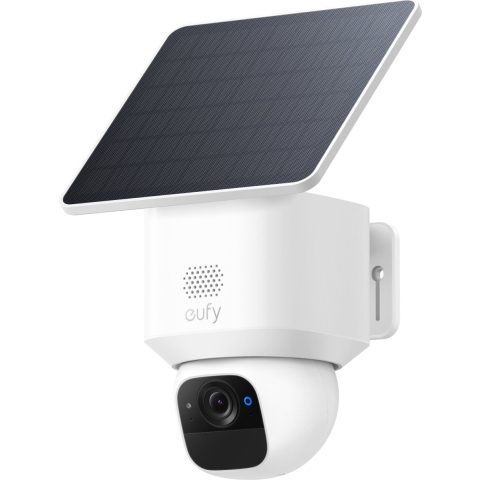 Eufy soloCam E30 weiß | Outdoor-Überwachungskamera | 360° Schwenk | KI-Tracking | 2K-Qualität | Kompatibel mit HomeBase S280 & S380 | kabellos