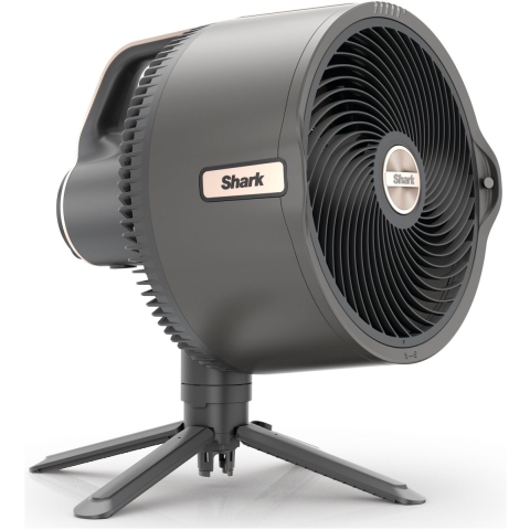 Shark FlexBreeze Pro Mist FA300EU grau | Ventilator | für Innen- & Außenbereich | Sprühnebelsystem | Netz- & Akkubetrieb | Tischmodus | fernsteuerbar