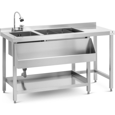Cocktail-Station - mit Eisbehälter und Flaschenhalter - Royal Catering
