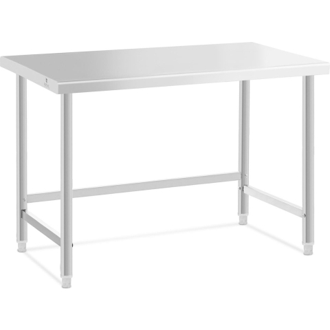 Edelstahl-Arbeitstisch - ECO - 120 x 70 cm - 93 kg - Royal Catering