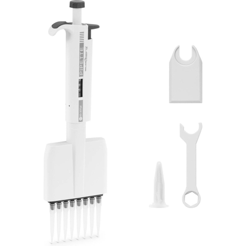 Mehrkanalpipette - für 8 Spitzen - 50 - 300 μl
